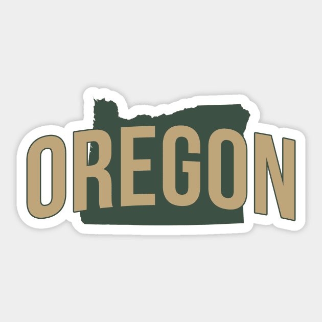 Oregon Sticker by Novel_Designs